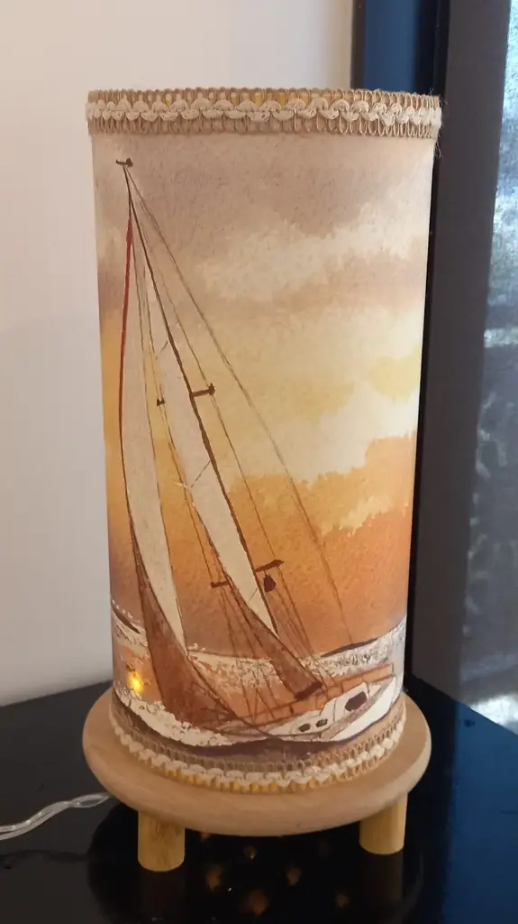 Lampe Grand Format "Crépuscule sur les îles"